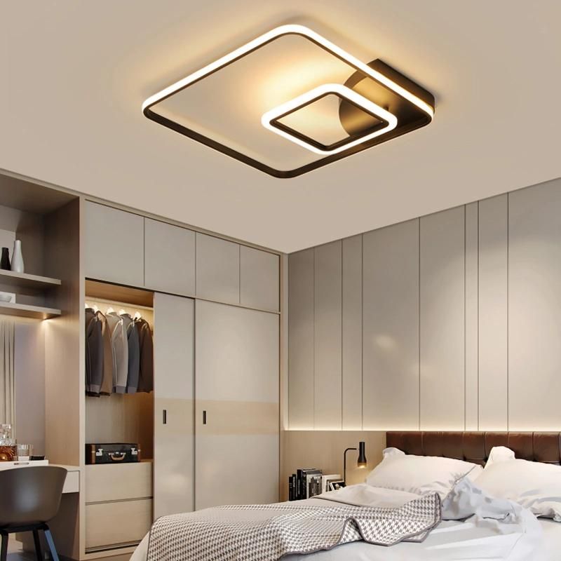 Living Room Light Simple Modern LED Ceiling Light Postmodern Warm Creative Bedroom Study Lamp