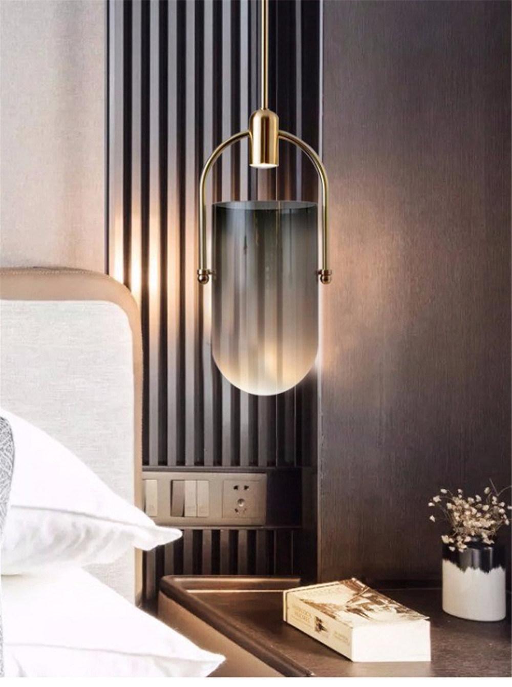 Metal Opal Glass Pendant Light for Dining Room