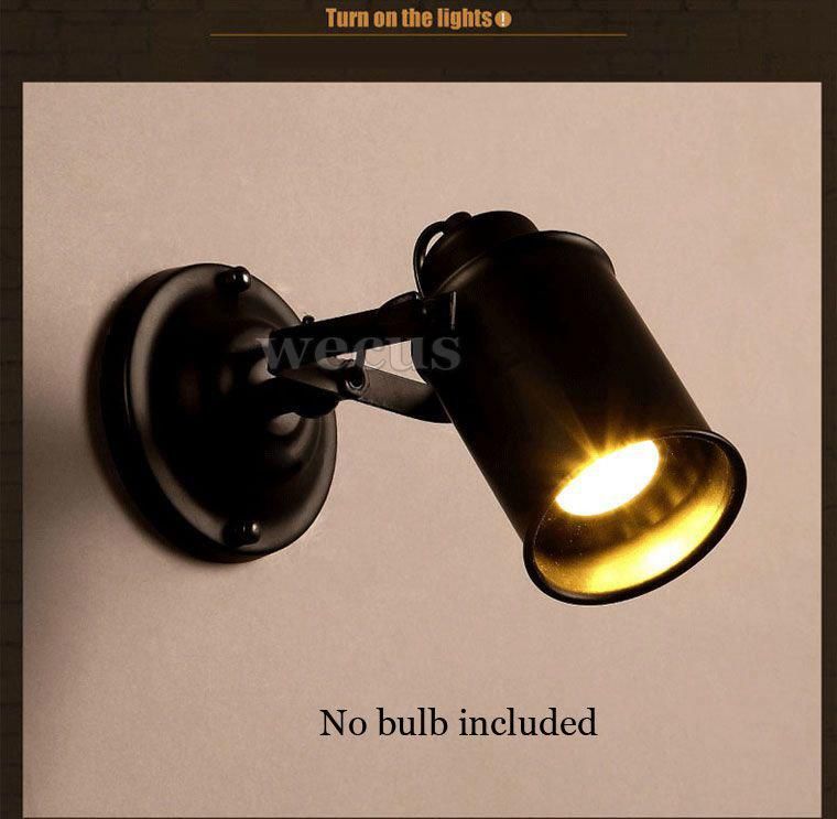 Industrial Vintage Loft Retro Wall Lamp Restaurant Bar Cafe Adjustable Wall Light (WH-VR-33)