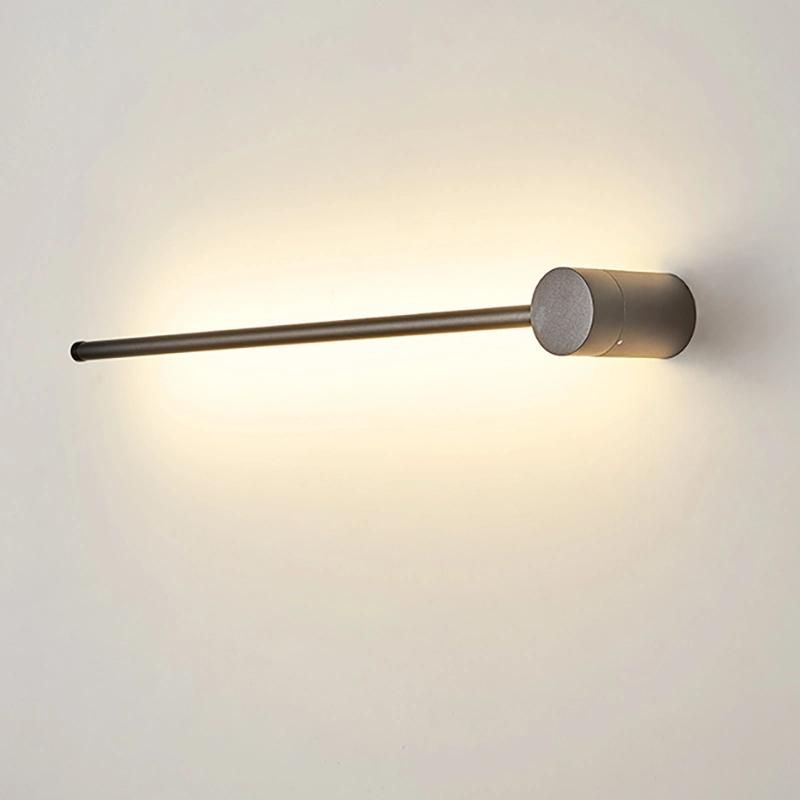 Long LED Wall Lamp Bedroom Bedside Lamp Simple Nordic Living Room Lighting