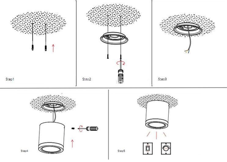 7W 10W 20W 30W 40W COB LED Pendant Light (YC-TDCOB)