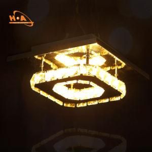 Customized Modern LED Crystal Light Chandelier for Restaurants