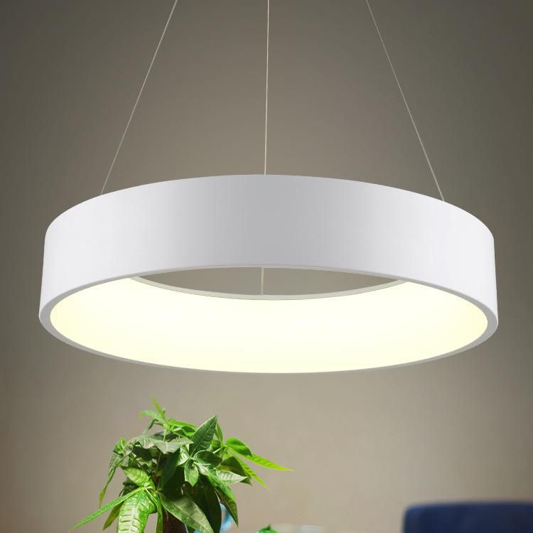 Round White Kitchen Pendant Anging Lights for Indoor Home Lamp Fixtures (WH-AP-05)