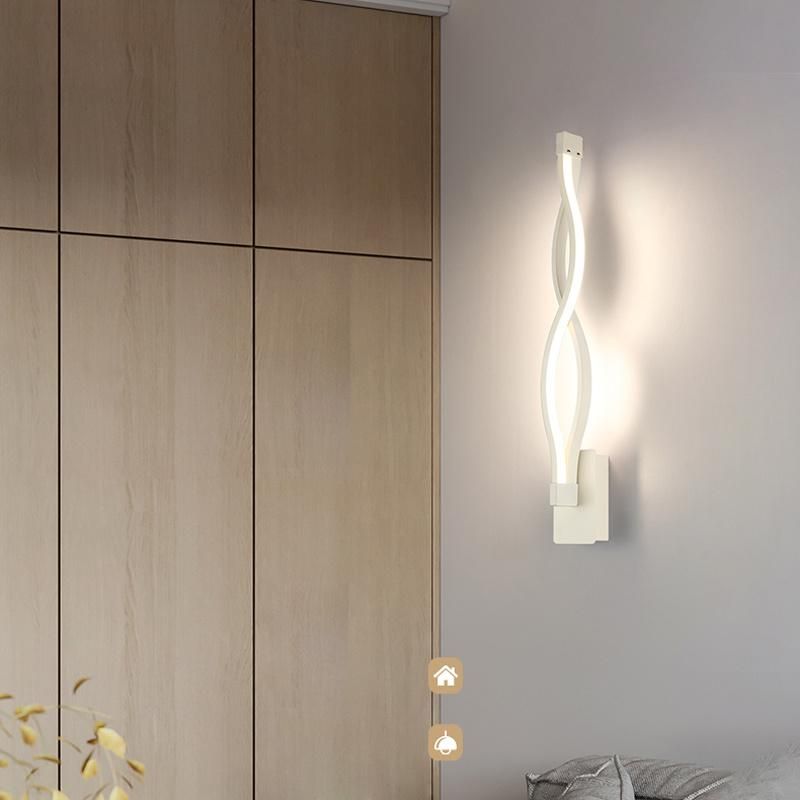 Creative LED Decoration Light Study and Living Room Warm Simple Bedside Wall Lamp