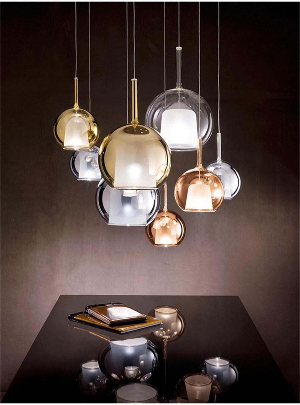 Modern Glass LED Pendant Lights Designer Simple Dining Room Hanging Lamp Living Room Bar Restaurant Kitchen LED Hanglamp