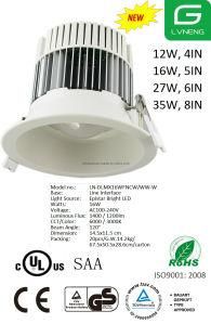 downlight new good value bright LED &nbsp;low 12 16 27 35w energy sav 120dgr CE ROHS TUV GS EMC SAA UL