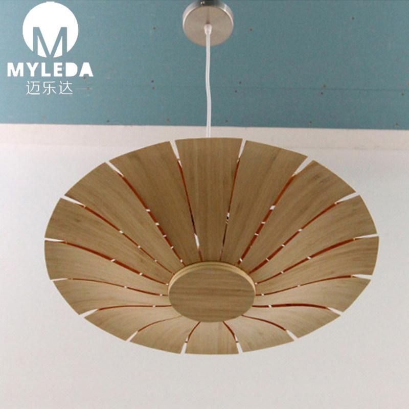 Restaurant Classical Wooden Design Lantern LED Pendant Light