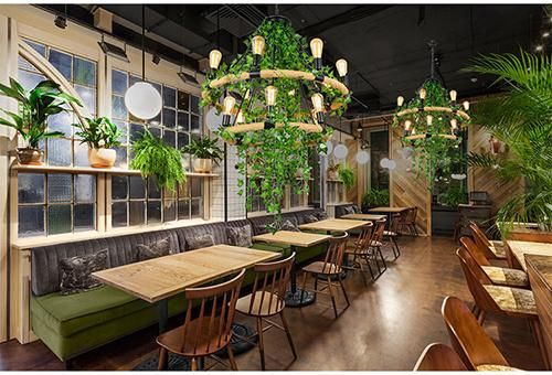 Indoor industrial Hanging Lighting Pendant Lamp for Restaurant Decoration Light