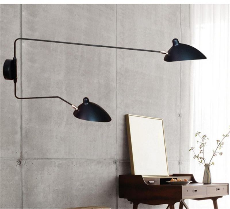 Spider Serge Mouille Wall Lights Bedroom Industrial Retro Wall Lamp Creative Simple Living Room LED Light Fixtures