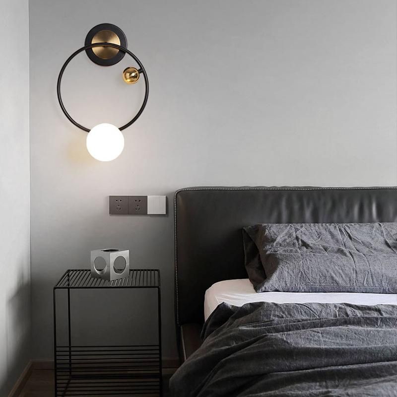 Modern Simple LED Hallway Light Bedroom Bedside Lamp TV Background Wall Lamp