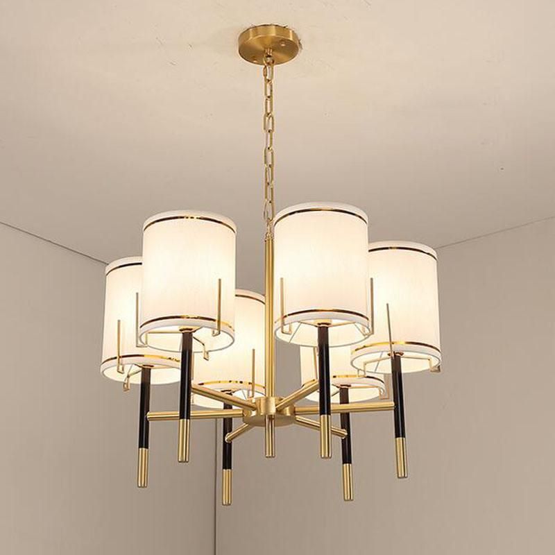 Modern American Country Living Room Bedroom Dining Room Copper Pendant Lighting