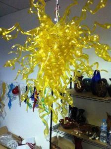 Unusual Yellow Glass Pendant Lighting for Decoration (BGC20103)