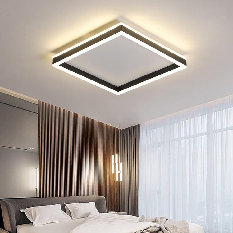 Modern Square LED Lights, Elegant Home Decor Modern Light Attack Aircraft