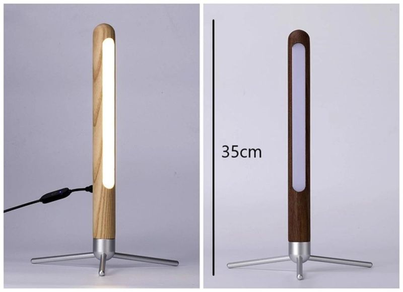 Modern Floor Lamp Creative Site Lamp Personality LED Stand Light Bedroom Living Room Decor Wooden Floor Lights