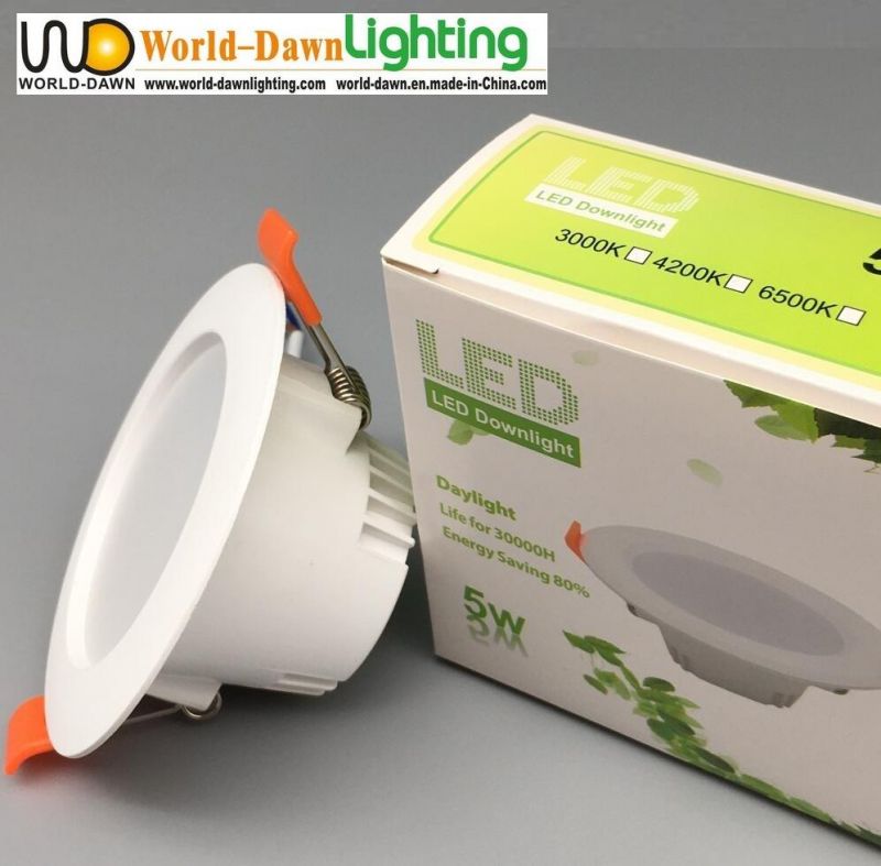 Economy Hotsale PBT Housing LED Ceiling Recessed Down Light