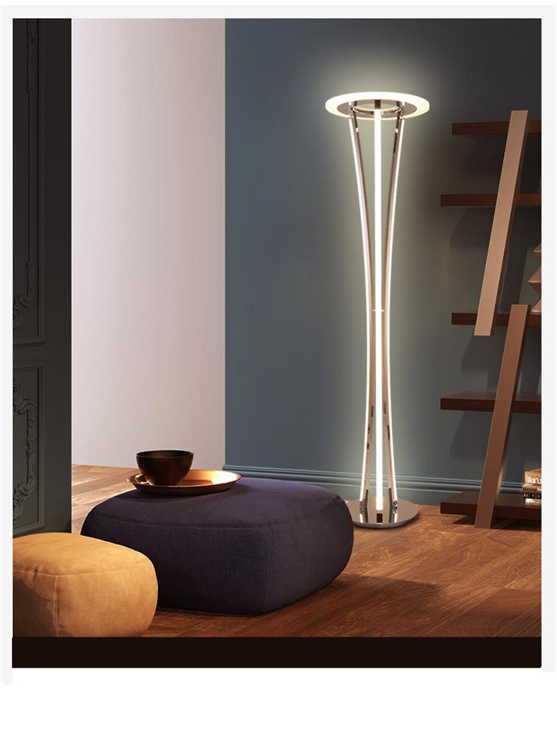 Nordic Interior Lighting Luxury Bedroom LED Modern Floor Lamp