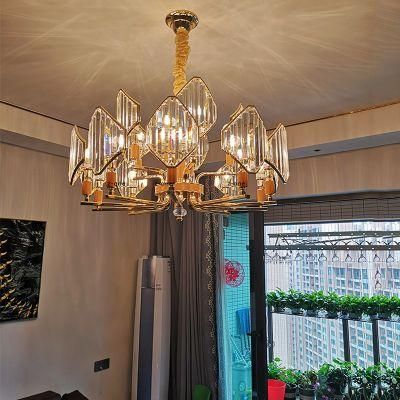 Villa Lustre Moderne Crystal Hanging Pendant Lights, Sitting Room Amerikan Crystal Light Home Chandelier