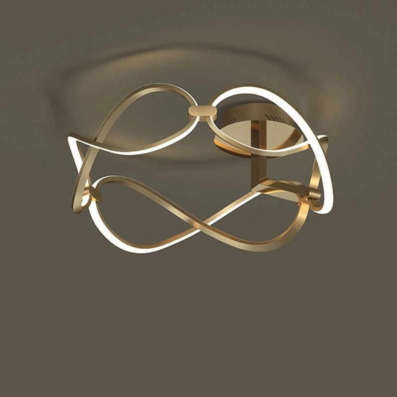 Postmodern Luxury Style Bedroom Lighting Simple Creative Lamp Warm Living Room Ceiling Light