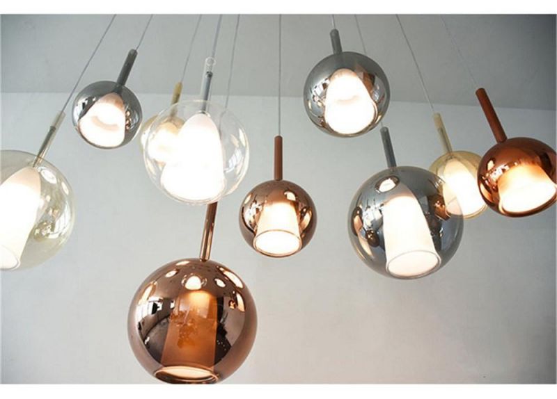Modern Glass LED Pendant Lights Designer Simple Dining Room Hanging Lamp Living Room Bar Restaurant Kitchen LED Hanglamp