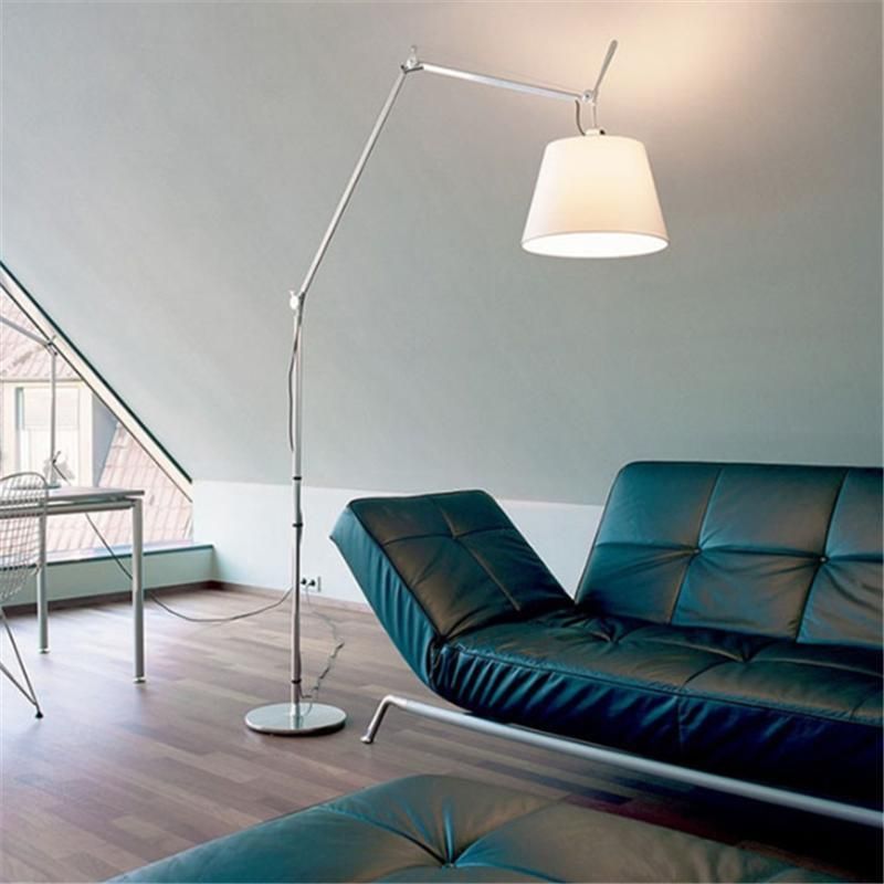 Nordic Design Tolomeo Maxi Floor Lamp Swing Arm Lndustrial Metal Standing Lamp (WH-MFL-67)