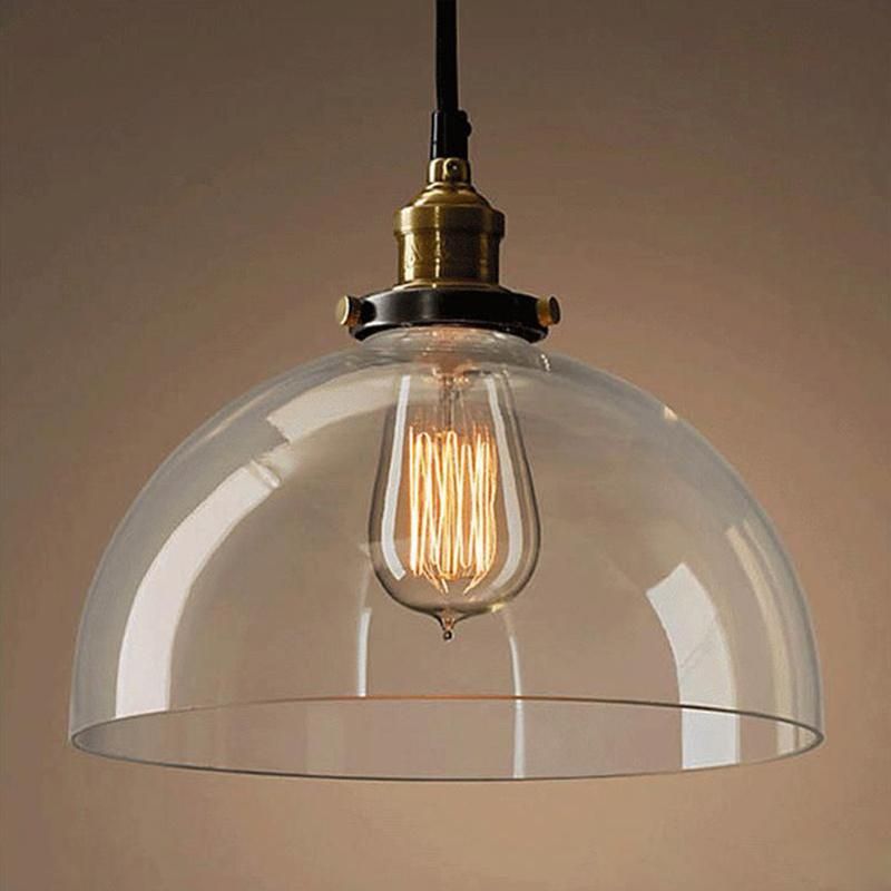 Vintage Glass Pendant Light Fixtures for Kitchen Dining Room Decoration (WH-GP-18)