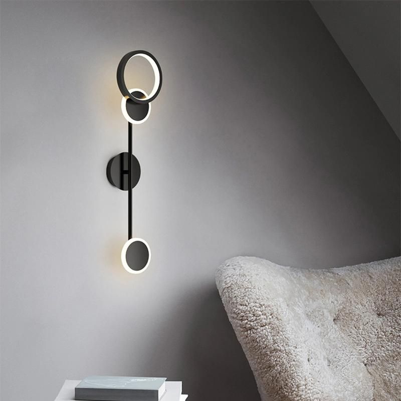Nordic Living Room Wall Lamp Modern Creative Aisle Bedroom Bedside Lamps