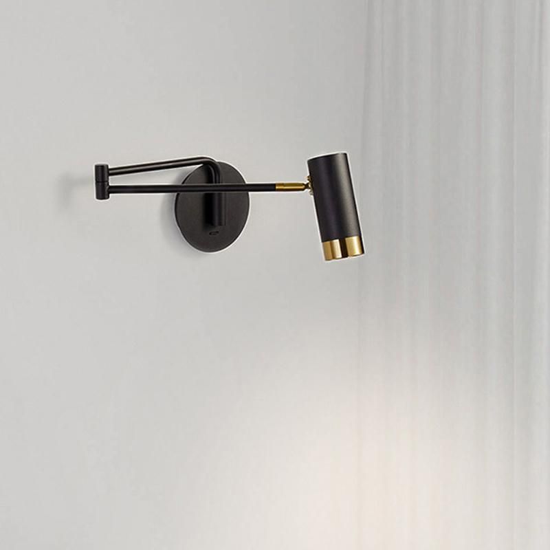 Bedside Reading Wall Lamp Modern Creative Rocker Arm Study LED Wall Light