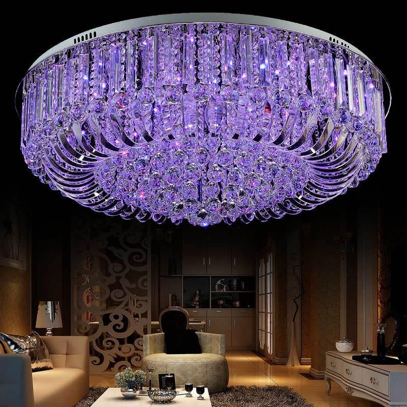 Crystal Ceiling Lights Modern Lamps Luxury Ceiling Lamps Chrome Crystal Lamp (WH-CA-96)