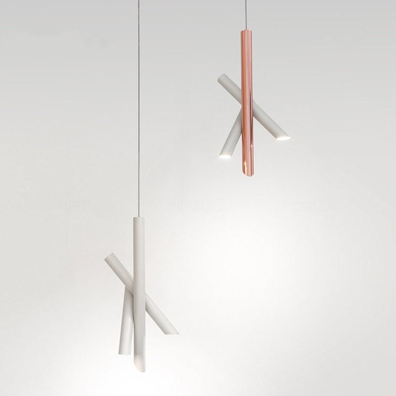 Nordic Creative Rose Gold Lamp Personality Designer Pendant Lamp Modern Simple Study Office Room Pendant Lamp (WH-AP-145)