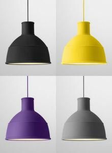 Foldable Rubber Pendant Lamp with Different Colors