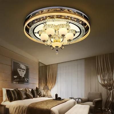 Dafangzhou 238W Light Ceiling Lights China Supplier Small Ceiling Lights Crystal Material Round Ceiling Lamp Applied in Study Room