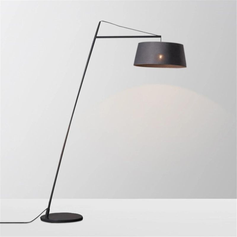 Modern Hotel Bedroom Metal Base Adjustable Reading LED Floor Lamps