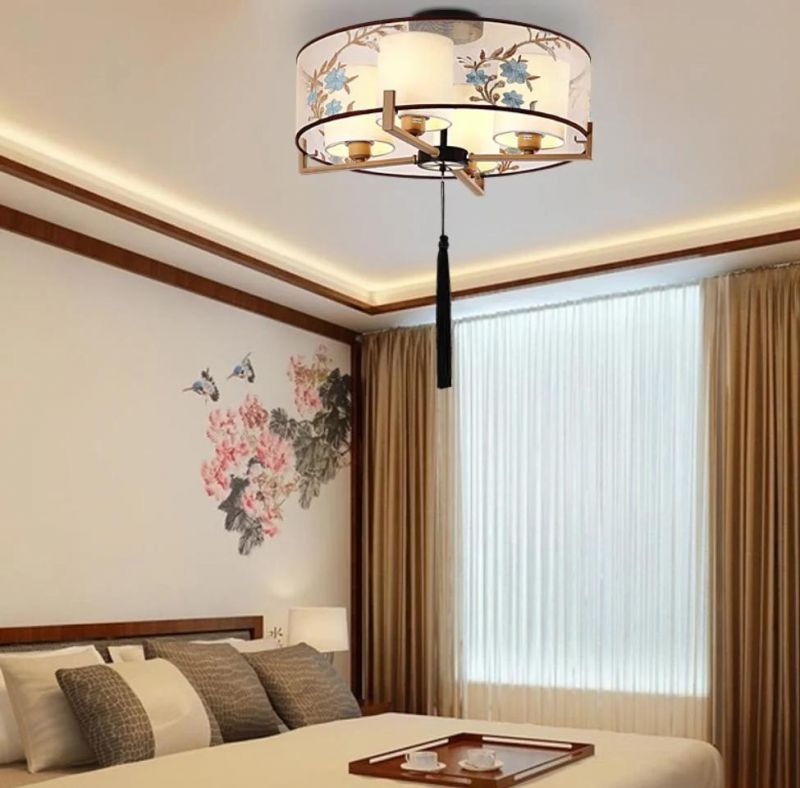 Zhongshan Factory China Style LED Panel Chandelier Pendant Lamp Ceiling Lights for Living Room