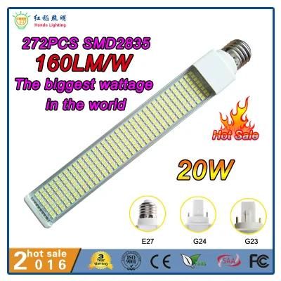 85-265V 20W SMD2835 LED PLC Light for Courtyard/Garden/Street Lighting