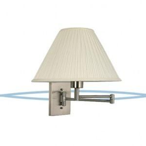 Smooth Linen Lamp Shade Hotel Wall Lamp