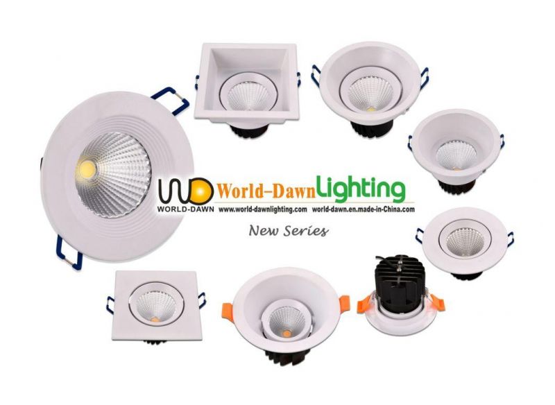 2.5" 15W Recessed COB LED Downlight Embedded Down Light (Wd-Dl-9094)