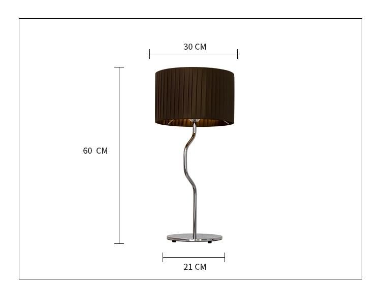 Metals Post Modern Table Lamp for Hotel Bedside Restaurant Living Room Bar