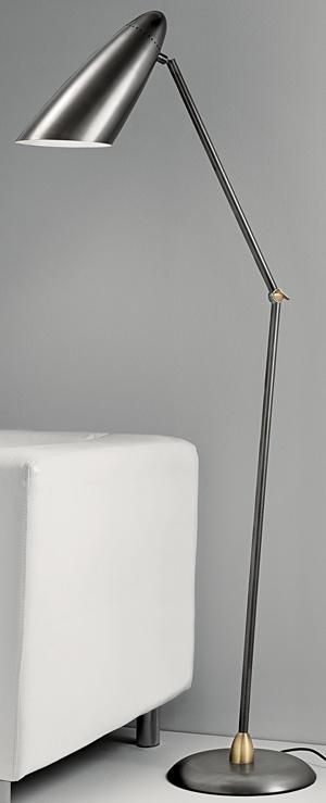 Guestroom Comtemporary Simply Metal Shade Adjustable Floor Lamp