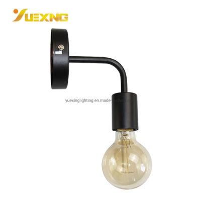 Nordic Style Black Golden Wall Lamp E27 Max 60W Room Decorative Spot Light Lighting