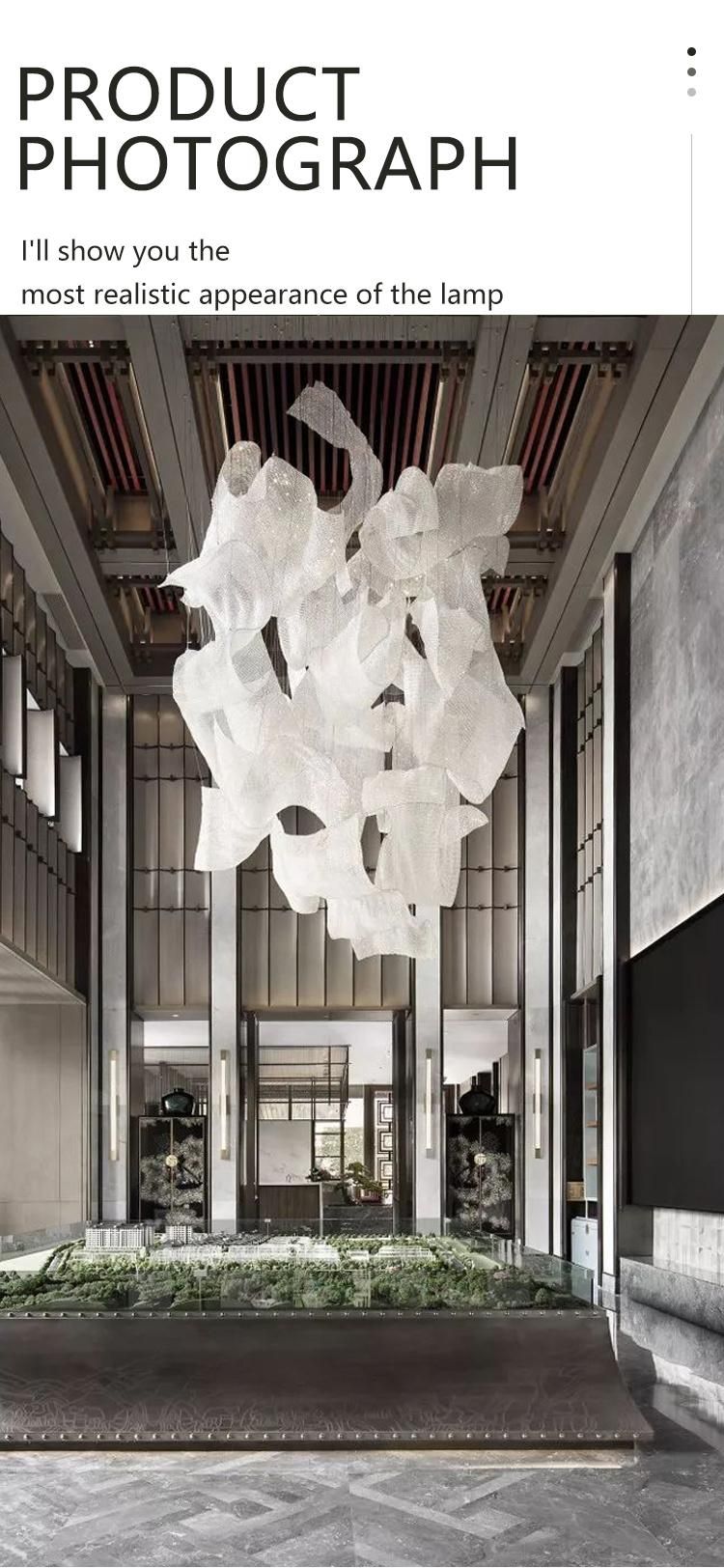 Hot Selling Luxury Crystal Restaurant Hotel Villa LED Chandelier