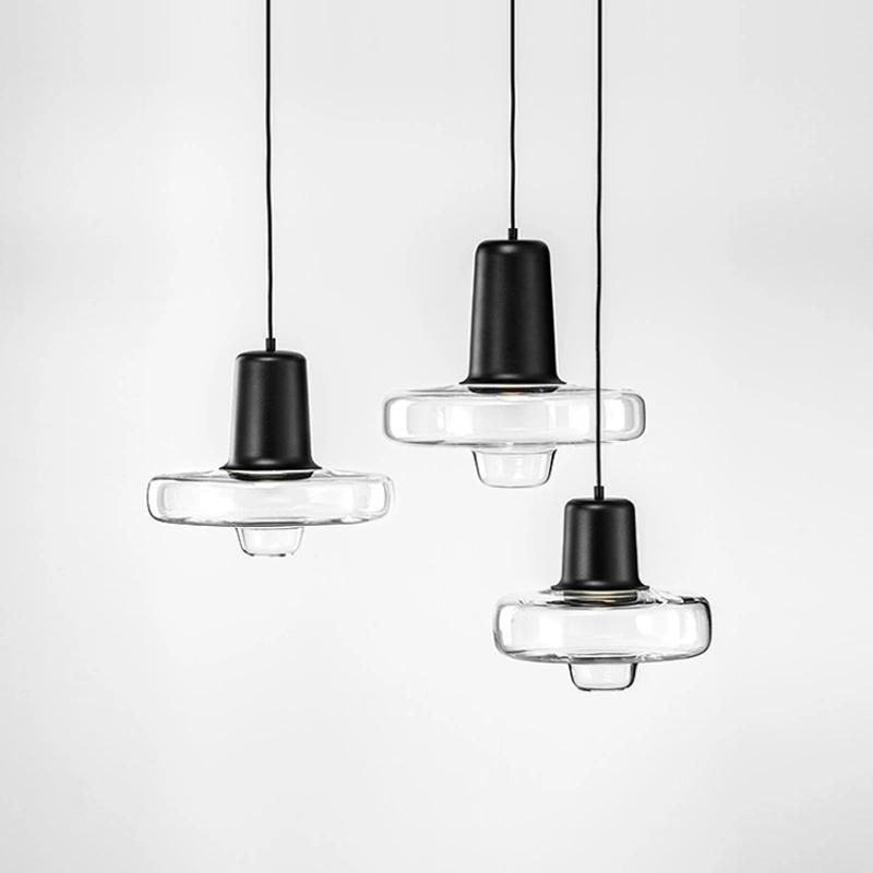 Nordic Designer Glass Chandelier Restaurant Cafe Hotel Bar Counter Clothing Store Clubhouse Pendant Lamp