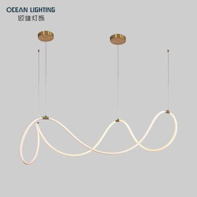 Hotsale Lighting Chandelier Modern Pendant LED Light Om82101 L150*H50cm