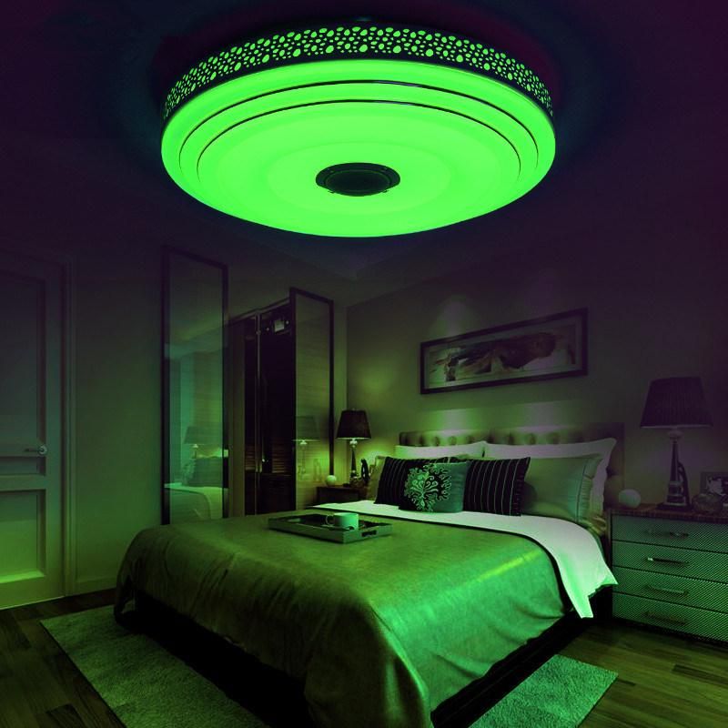 Drawing Room Bluetooth & Music Ceiling Lights Lamp Fixtures (WH-MA-37)