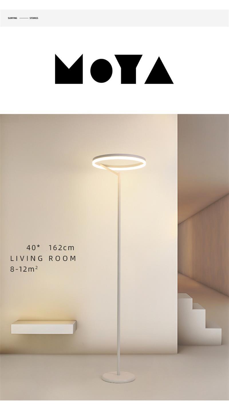 Luxury Modern Round Indoor Adjustable Light Color LED Floor Lamp