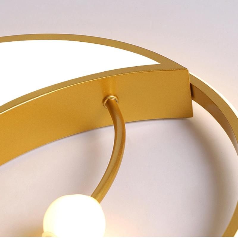 Luxury Nordic Style Bedroom Lamp Warm Creative Personality Simple Modern Ceiling Light