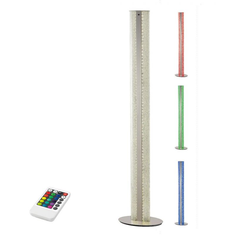 Remote Control Floor Lamp RGB LED Tube Floor Lighting Home for Living Room Decor