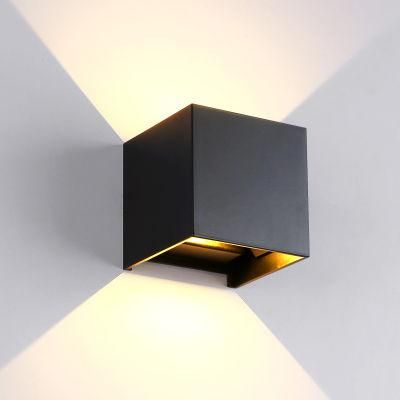 Indoor and Outdoor10W LED Wall Lamp up and Down Aluminum Decorate Wall Sconce Bedroom LED Wall Lamp