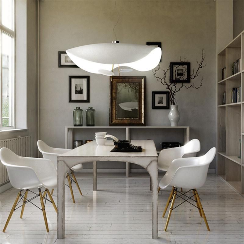 Postmodern Industrial Pendant Lamp Curved Surface LED Flying Light Decor Living Room Kitchen Pendant Light (WH-AP-239)