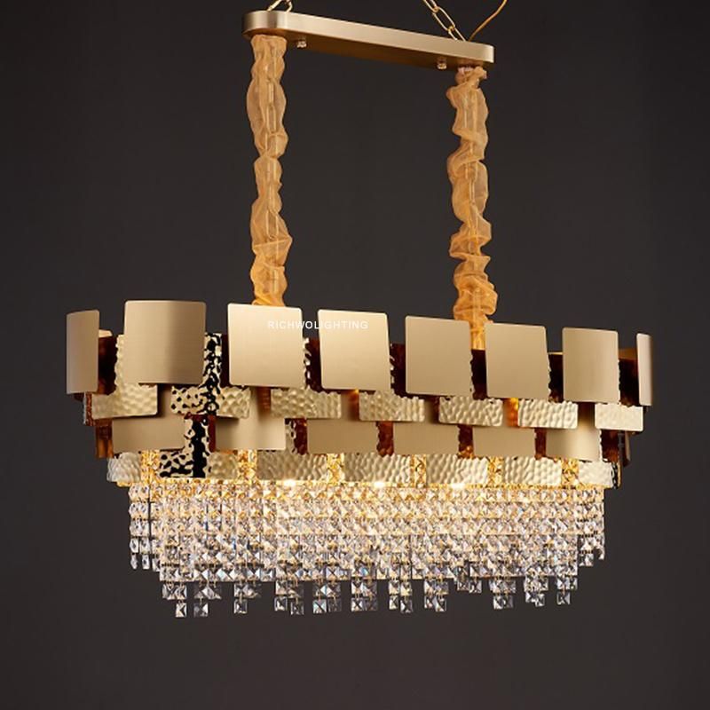 Factory Hot Selling Modern Crystal Chandelier Lighting for Living Room