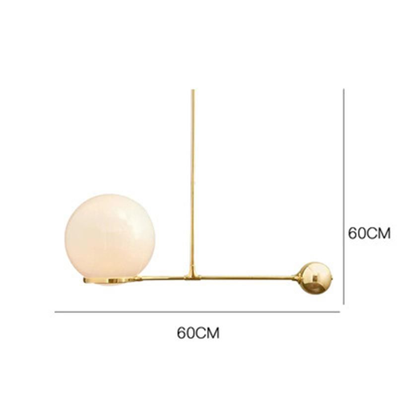 Nordic Art Magic Bean Ball Pendant Light Minimalist Design Living Room Restaurant Bar LED Pendant Light (WH-AP-174)